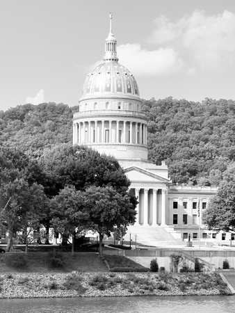 WV State Capitol from University of Charleston